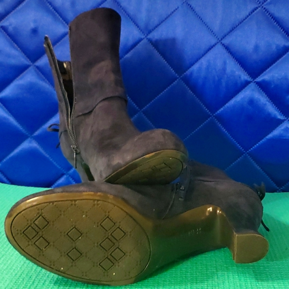 Blue Ankle Boot - Picture 5 of 5